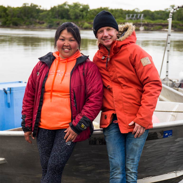 Wie vangt de vis van Fish Tales?