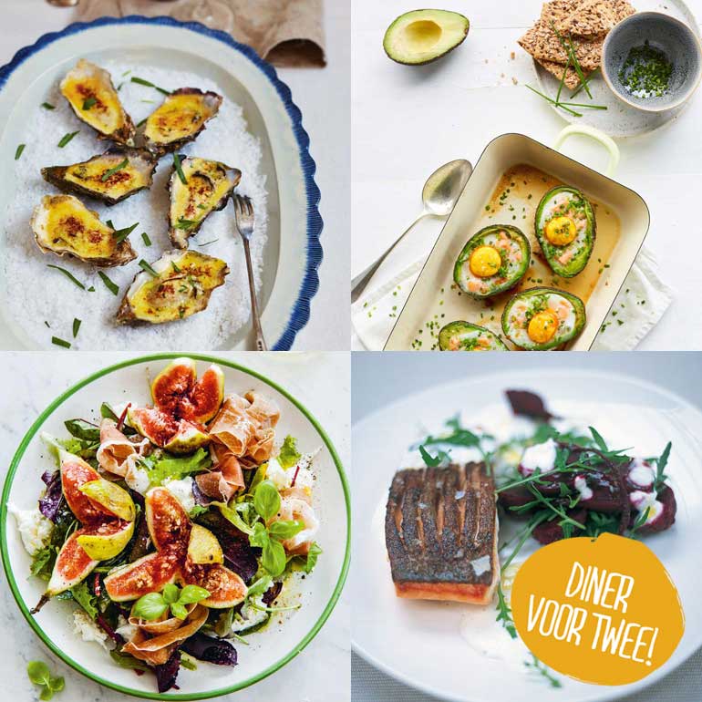 7X de beste gerechten voor een romantische avond