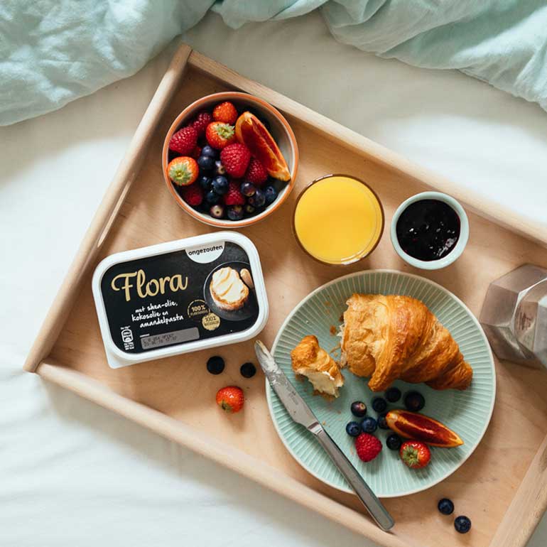 Begin je dag goed met Flora
