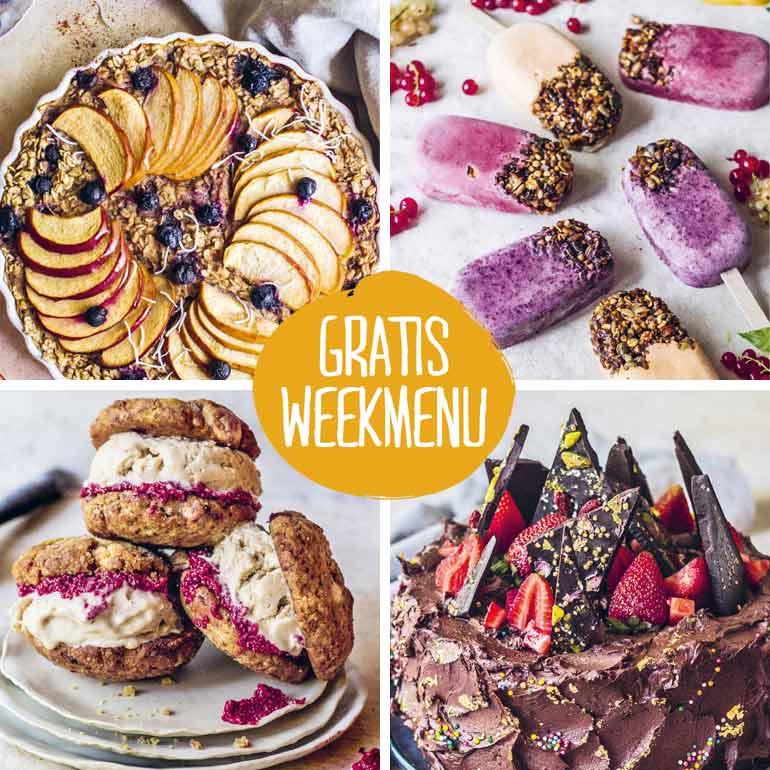 Gratis weekmenu: Verrukelijk vegan bakken