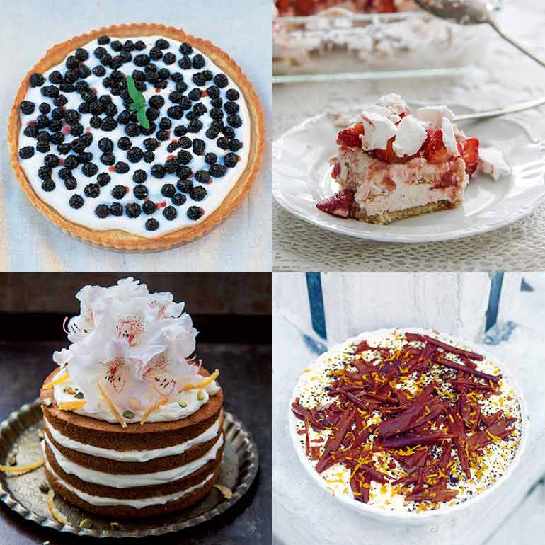 4x Italiaanse desserts