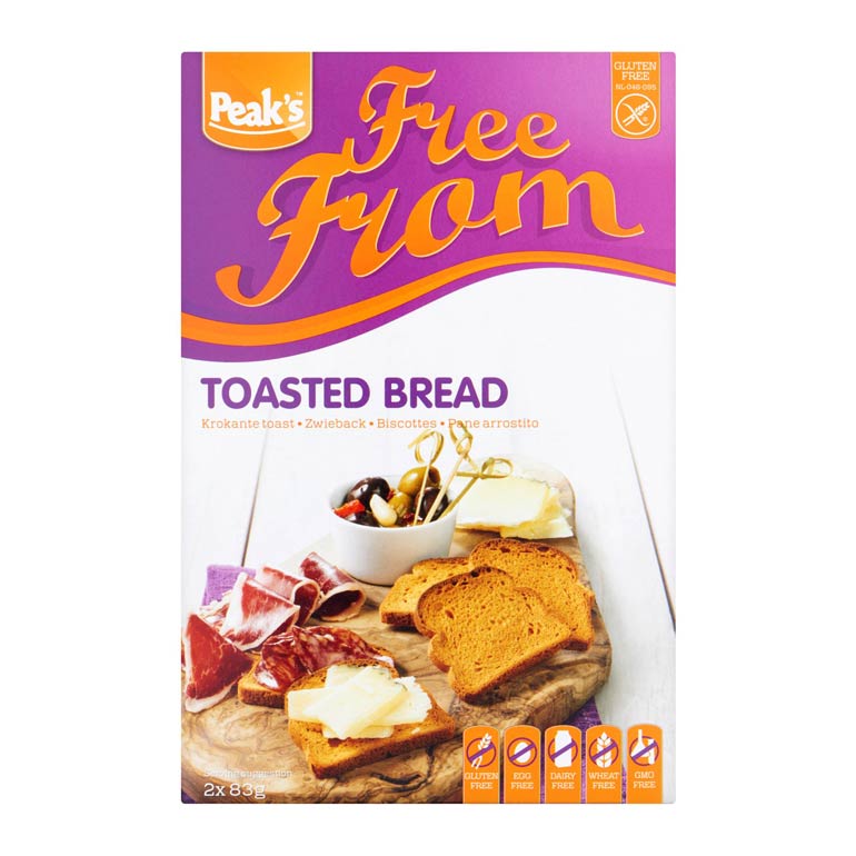 Peak’s Free From Toasted-bread