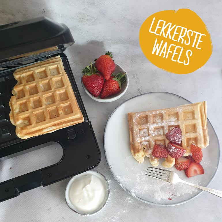 4x de lekkerste wafels