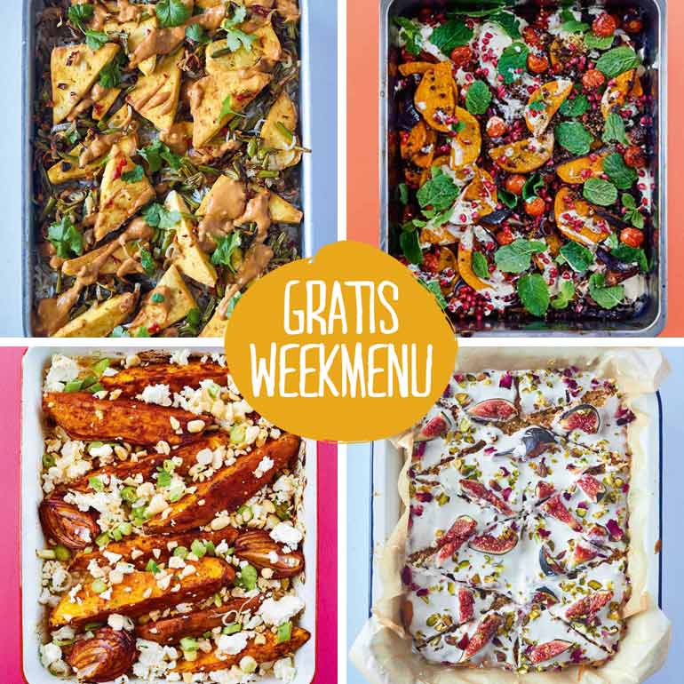 Gratis weekmenu: De wereldse bakplaat