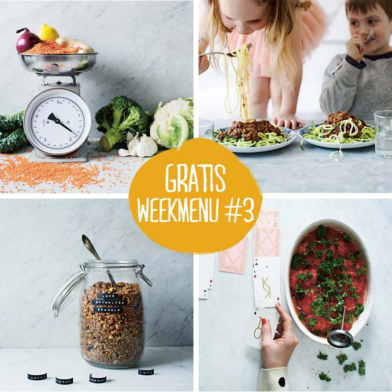 Gratis weekmenu Food Pharmacy