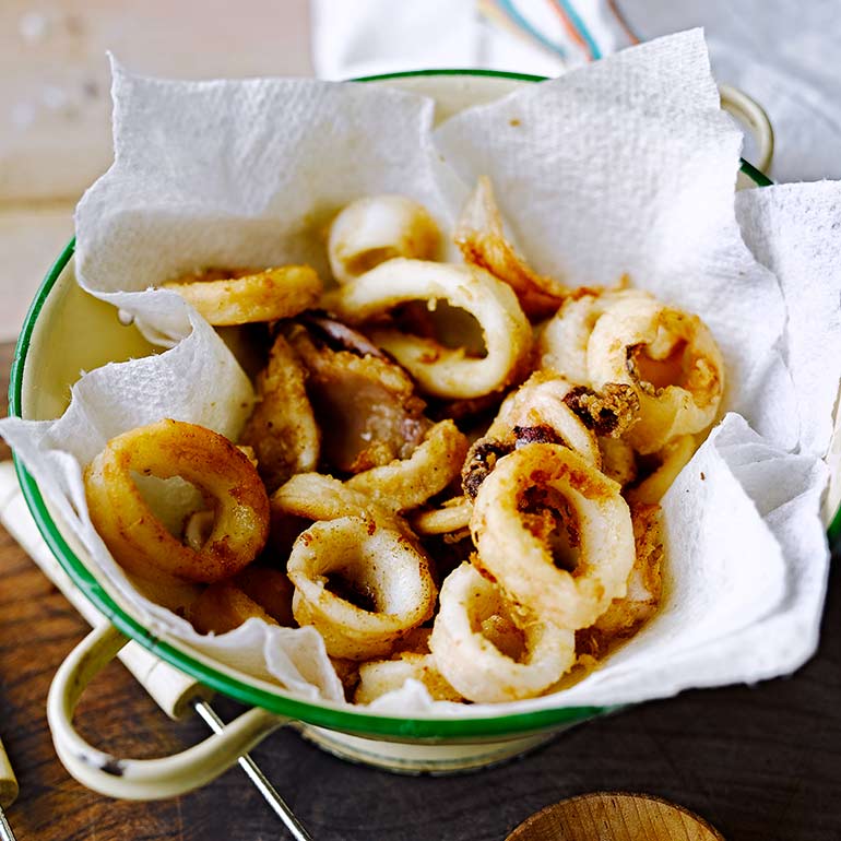 Zo maak je calamari