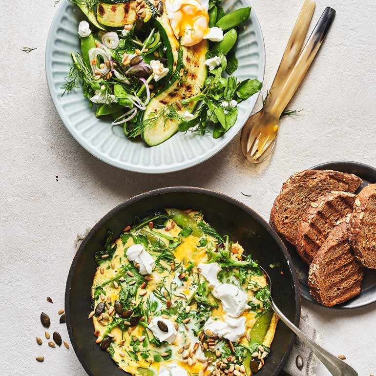 Frittata vs. Salade