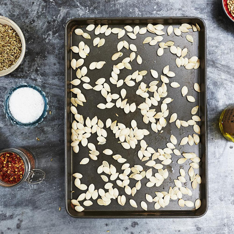 Kook eens met zaden & pitten