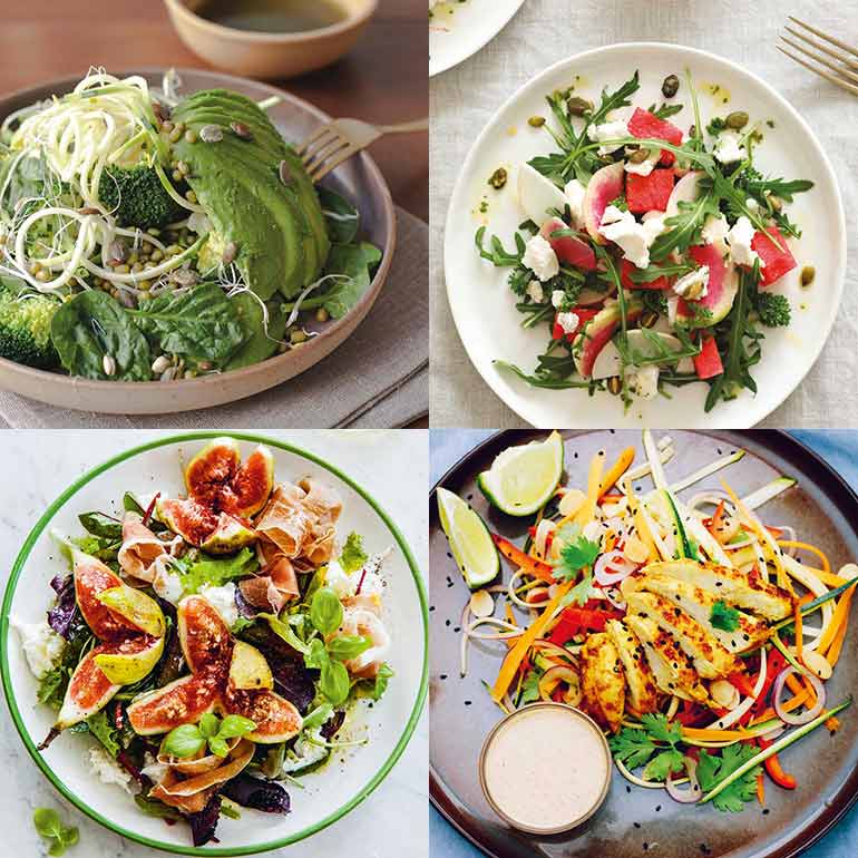In 5 stappen de lekkerste salades