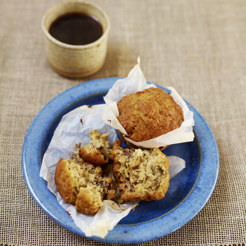 Bananen-havermoutmuffins