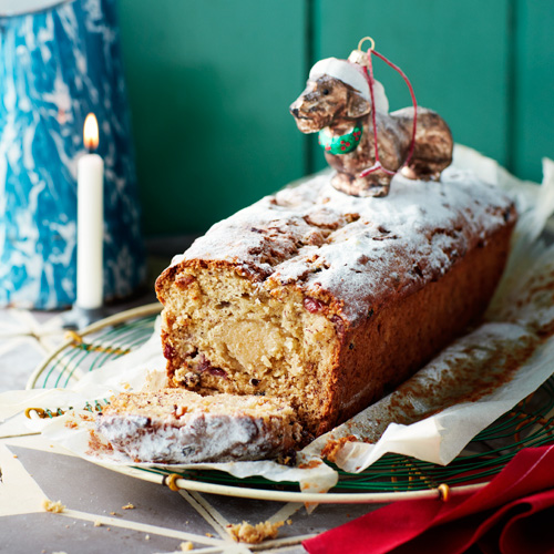 Bananen-Kerststol met amandelspijs