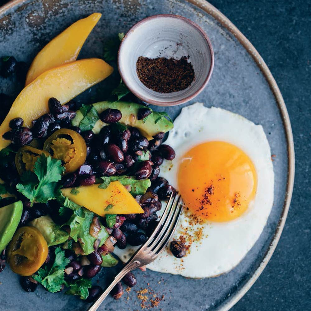 Mexicaanse ontbijtsalade